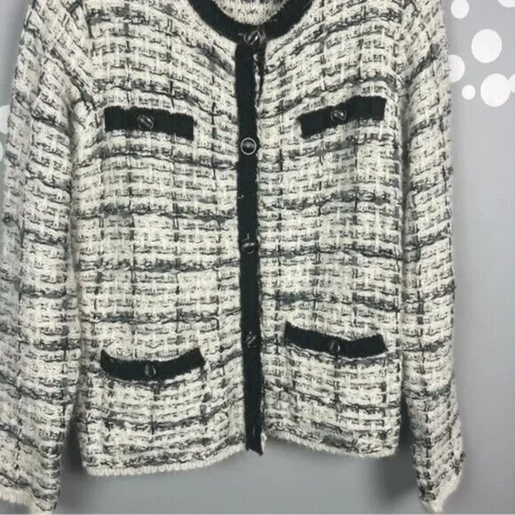Sioni Knit Button Front Cardigan Size L - Picture 2 of 9
